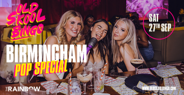 Old Skool BINGO Pop Special Birmingham | Digbeth, Birmingham Themed ...