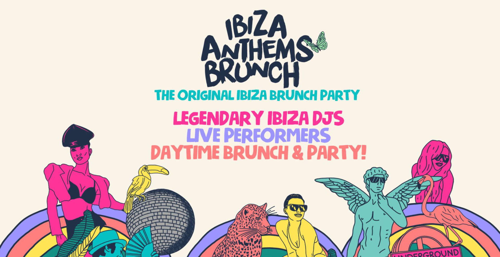 Ibiza Anthems Brunch Rooftop Party