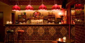A 1920's speakeasy Prohibition club