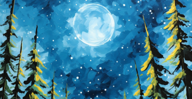 Paint and Sip - Enchanting Forest | Traitors Gate