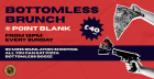 Sunday Bottomless Brunch!