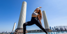 Rooftop Yoga and breakfast with art'otel