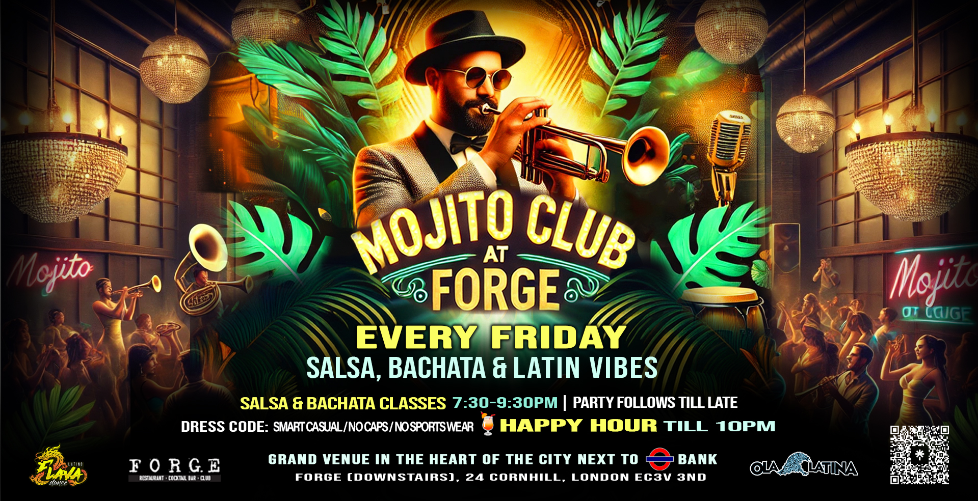 Salsa & Bachata Night - Latin Dance Classes + Party in London