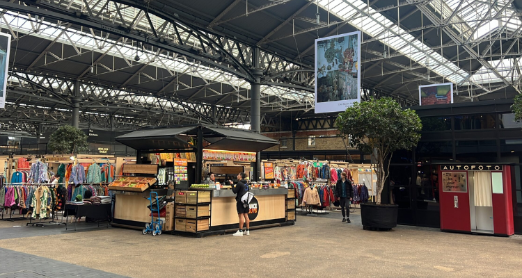 Spitalfields Market Photobooth.