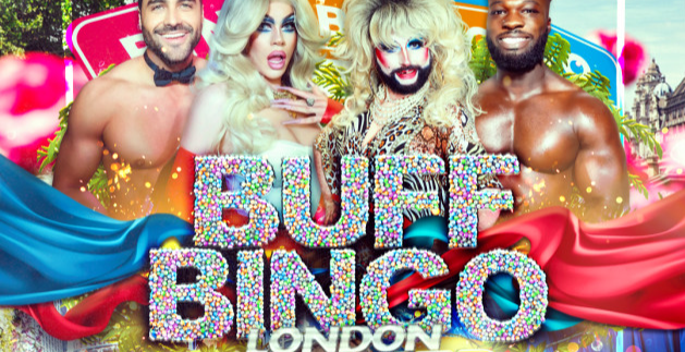 BUFF BINGO ROOFTOP SUMMER TERRACE BOTTOMLESS DRAG BRUNCH LONDON