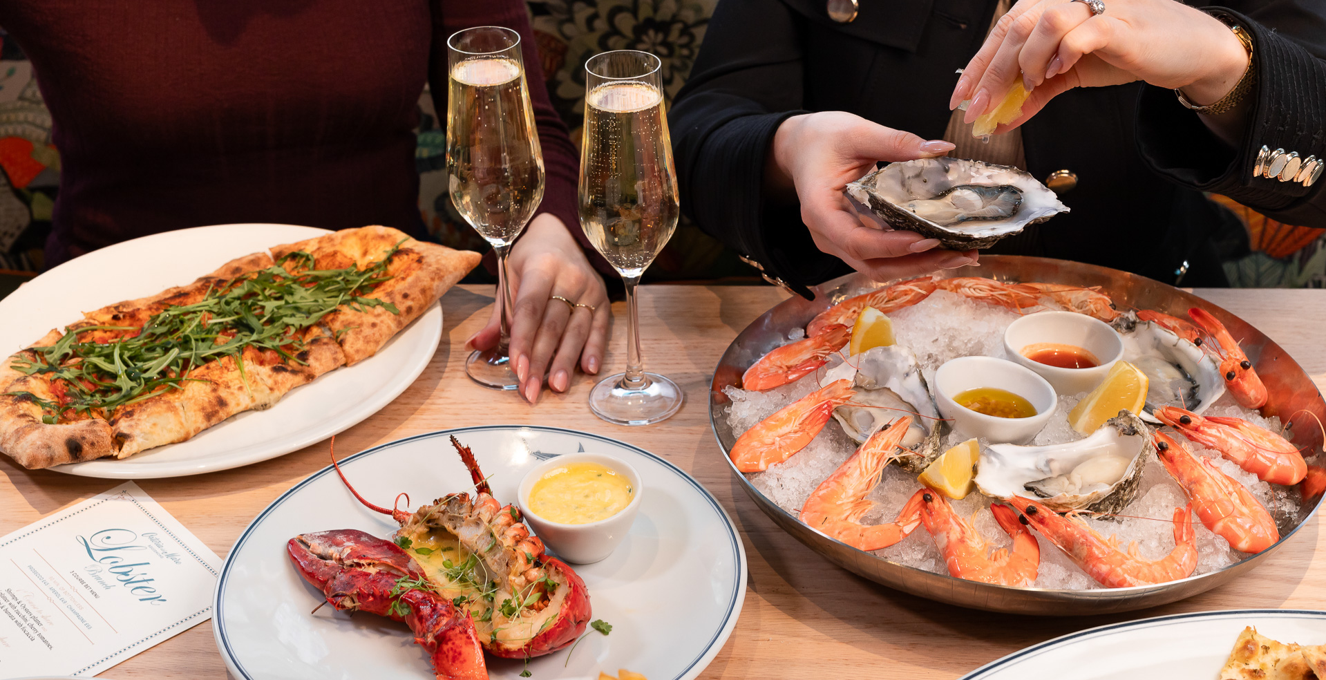 Lobster Brunch in Covent Garden