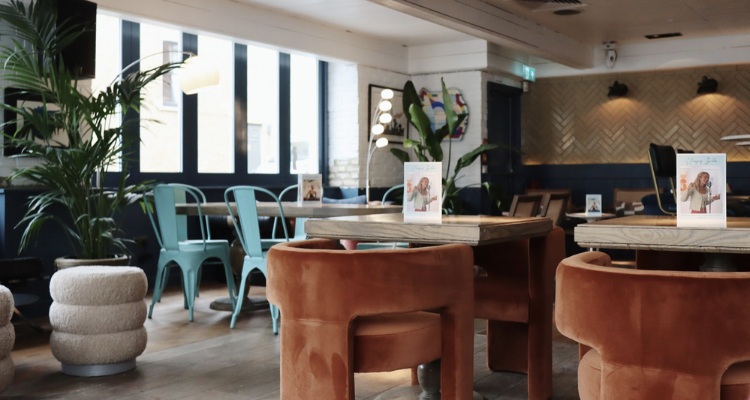 Interiors at Bubba Oasis Clapham.