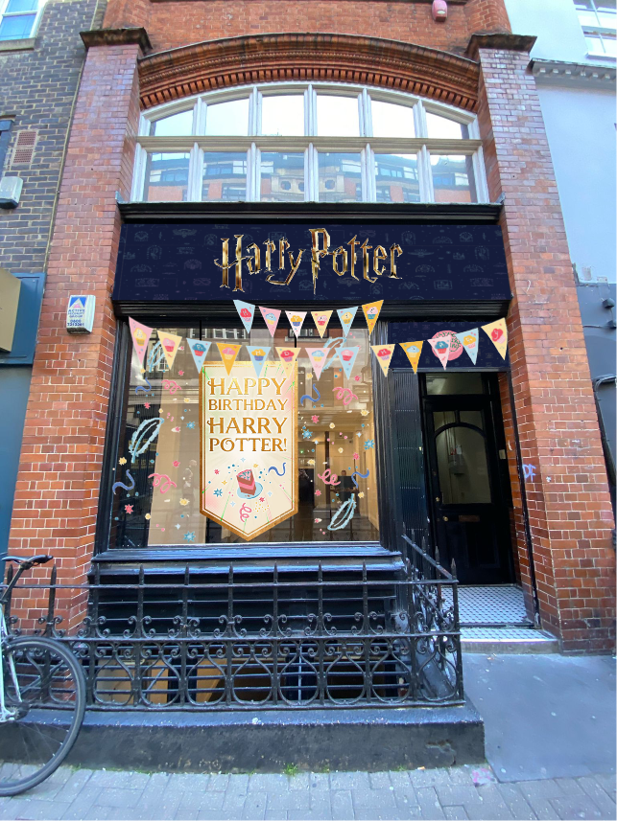 harry potter birthday party pop up london