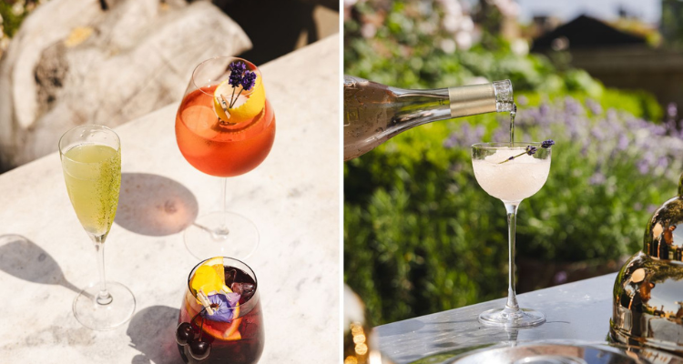 Ham Yard Hotel frozen cocktails.