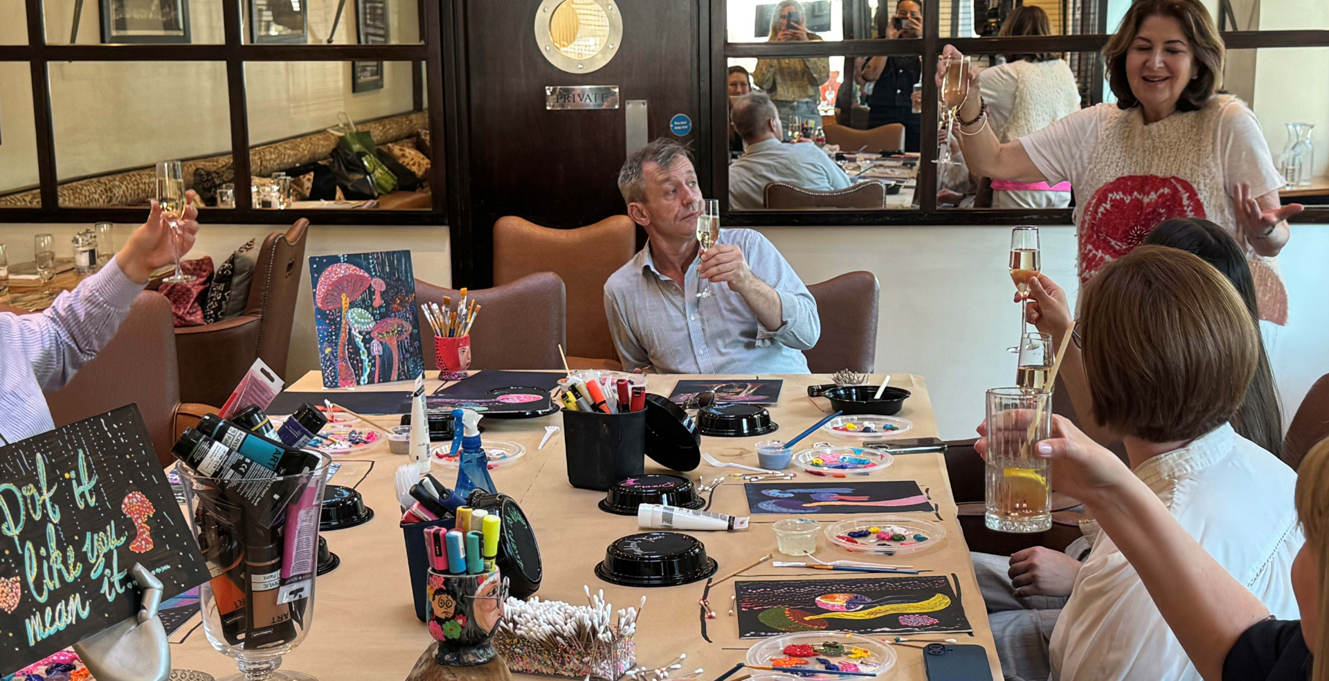 Paint and Sip at bbar