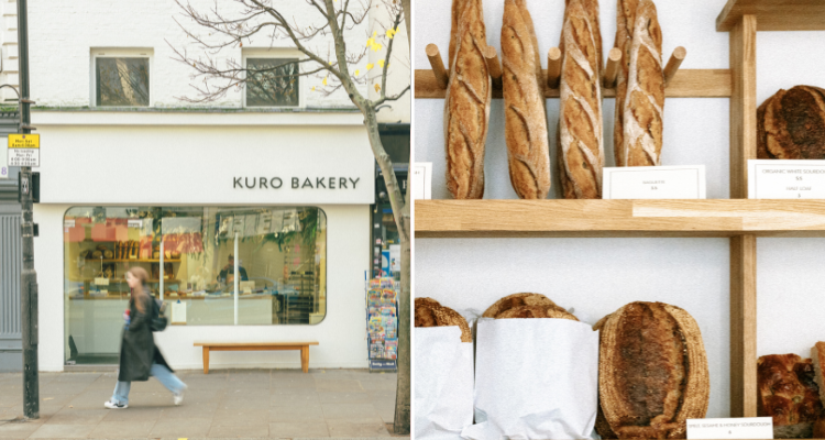 KURO Bakery in Notting Hill. 