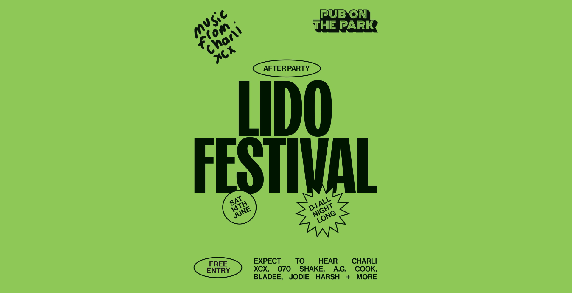 Charli XCX - Lido Festival Afterparty