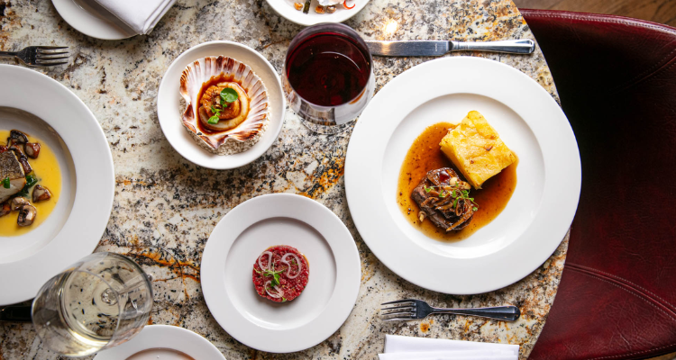 Smith's Bar & Grill flat lay.