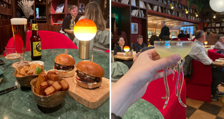 The Velvet Sound Cocktail And Food At Hidden Grooves Listening Bar.