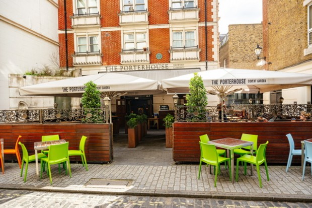 The Porterhouse 21-22 Maiden Ln London Wc2e 7na