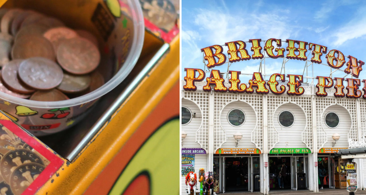 Palace of Fun at Brighton Palace Pier.