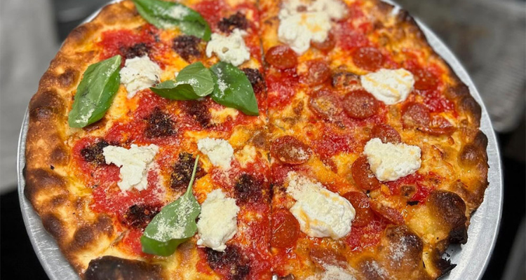 Pizza from Crisp Pizza.