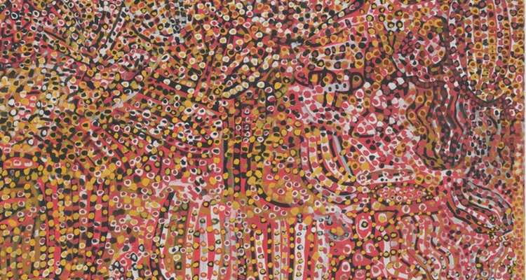 Emily Kam Kngwarray at Tate Modern Exhibtion.