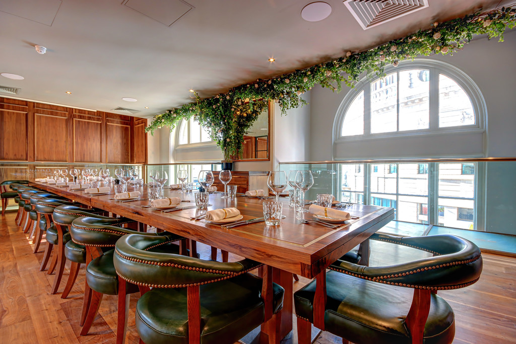 The Private Dining Room & Event Space at Restaurant Bar & Grill Leeds