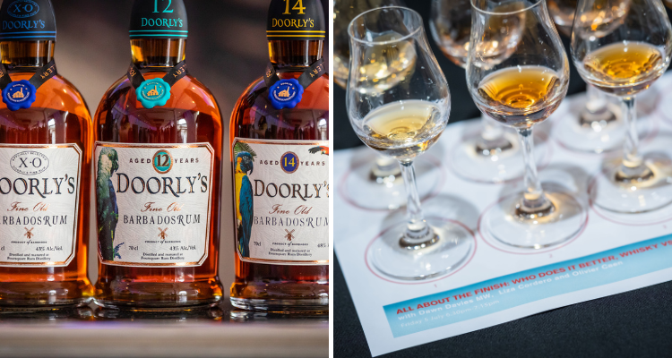 Bottles Of Rum At The Rum Show 2025.