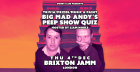 Big Mad Andy's Peep Show Quiz - Brixton Jamm