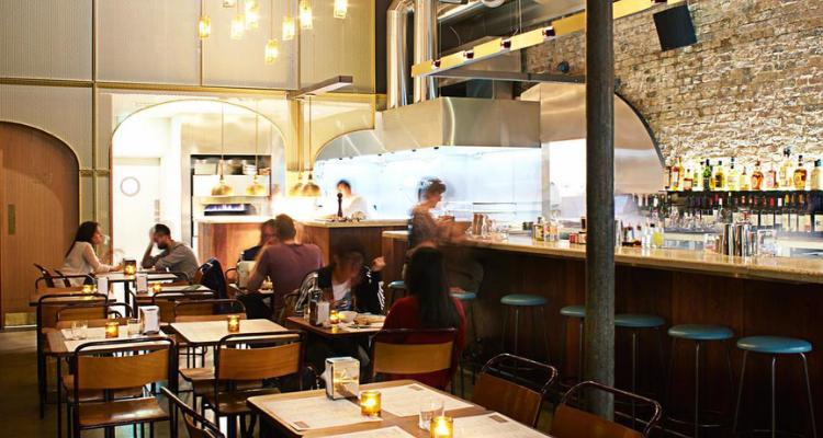 Interiors at Arabica Borough Market.
