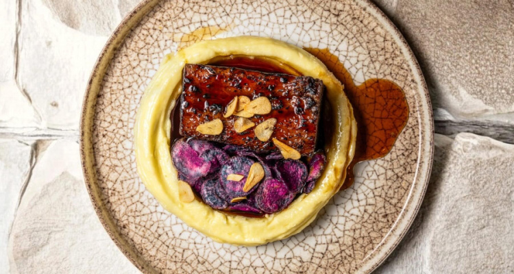 Sticky beef short rib on Australasia's new menu.