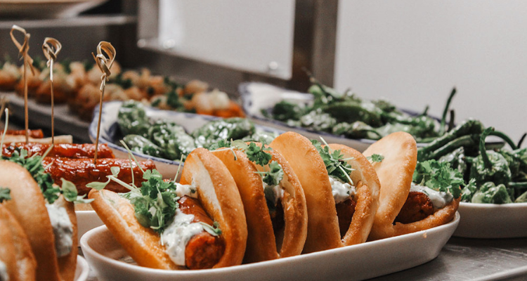 Food from Camino's new pixtos bar.