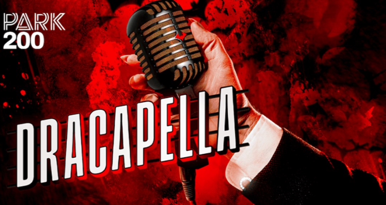 Dracapella in King's Cross poster.