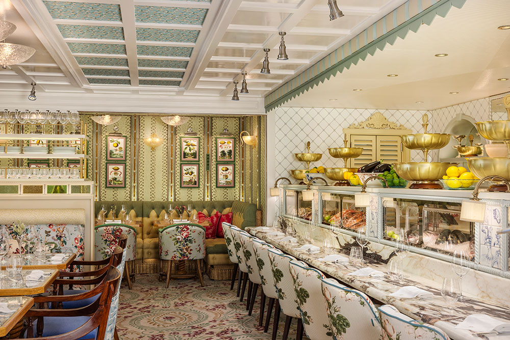 Lilibet's Mayfair oyster bar and dining room
