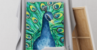 Paint A Pic: Percy the peacock
