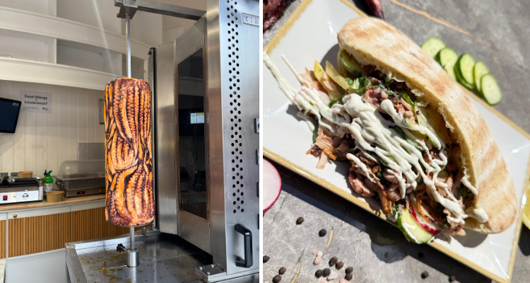 The World's First Octopus Kebab At Pescobar.