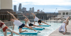 Rooftop Aqua Board Yogalates at art’otel Battersea