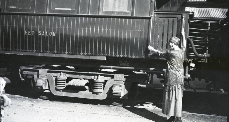 Agatha Christie archival photo.