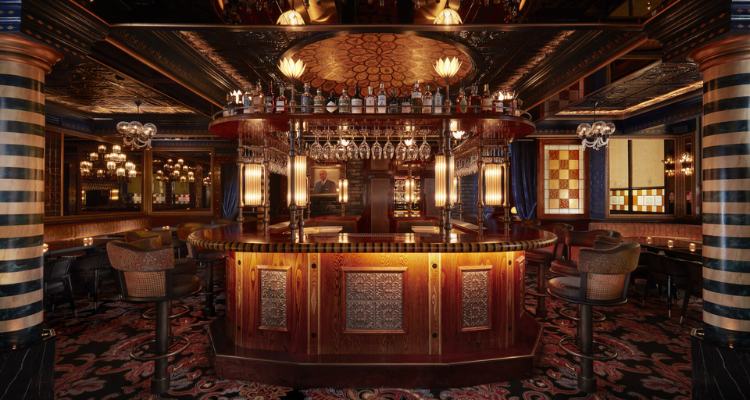 Ambassadors Clubhouse Mayfair interiors.