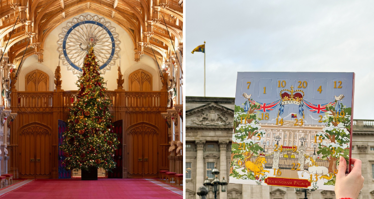 Buckingham Palace Royal Mews Christmas Shop.