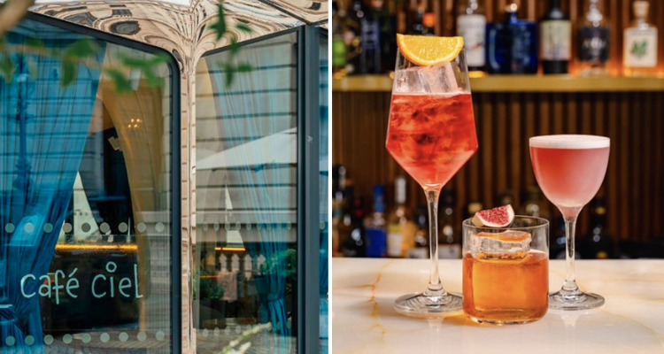 Cafe Ciel at London Cocktail Week.