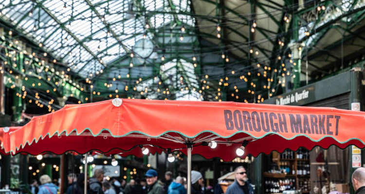 Christmas at Borough Market.