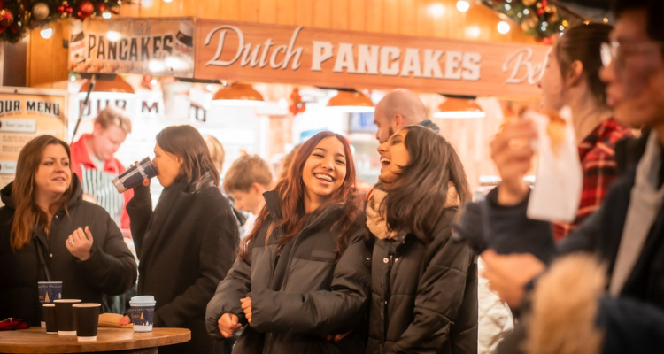 Kingston Christmas Market in London.