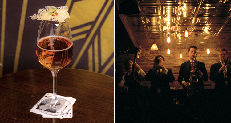 Signature drink whipped up by Nightjar Shoreditch for London Cocktail Week.