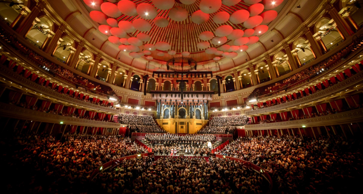 Interiors at Royal Albert Hall.