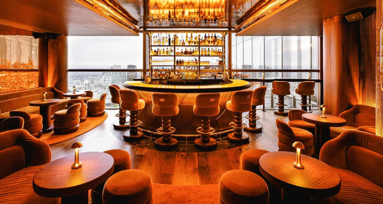 Sushi Samba's Samba Room in Bishopsgate.