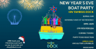 New Year’s Eve Boat Party on Tamesis Dock with firework views!