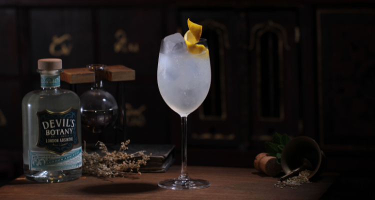 Absinthe Cocktail At The Last Tuesday Society.