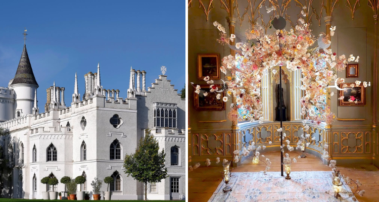 Strawberry Hill House Flower Festival.