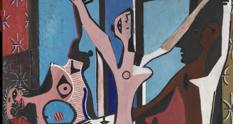 Three dancers from Theatre Picasso.