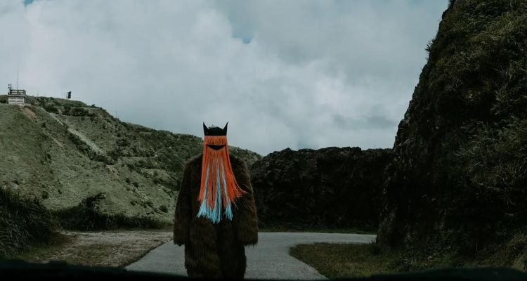 Val Lee at the Haywood Gallery.