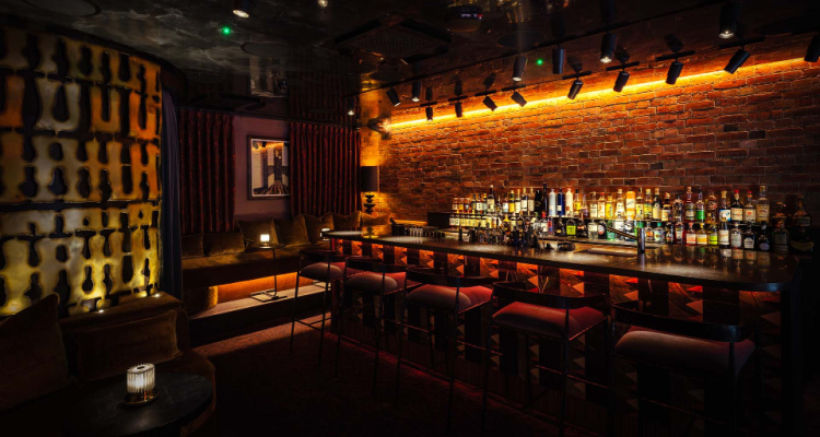 Interiors of Archive & Myth in Leicester Square.