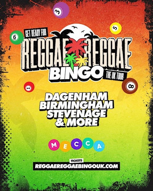Reggae Hits Bingo