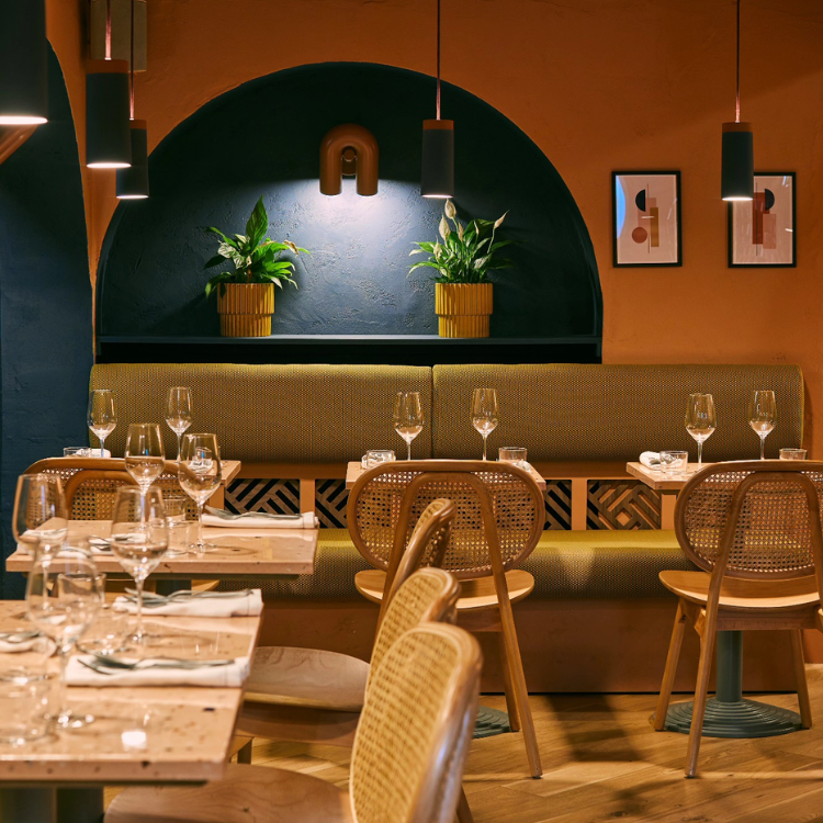 chishuru fine but casual dining interiors london